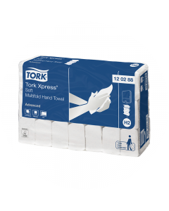 Tork Handdoek Soft 2 laags wit H2