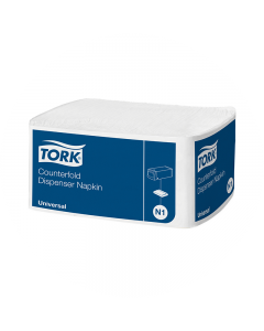 Tork White Counterfold Dispenser Napkin
